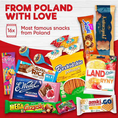 Authentic Polish Candy Box – 15 Traditional Treats from Poland