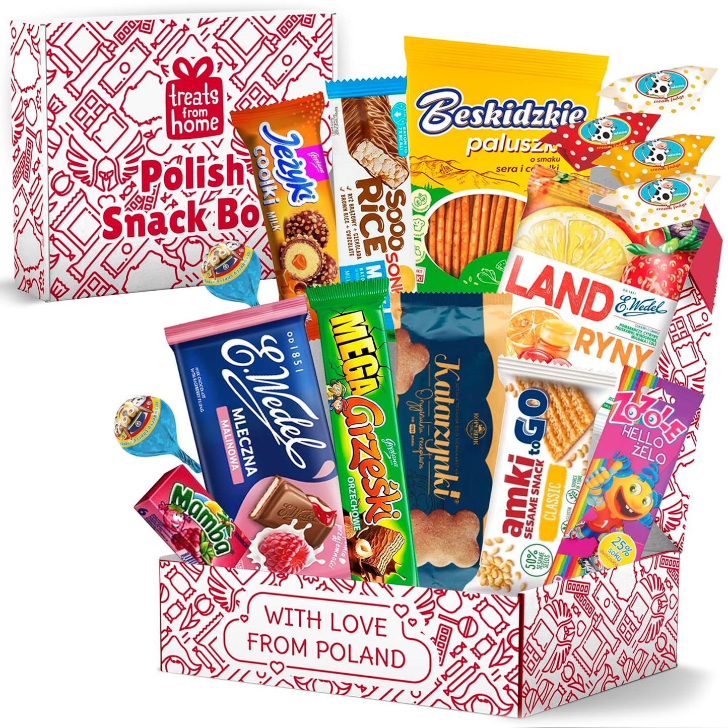 Authentic Polish Candy Box – 15 Traditional Treats from Poland