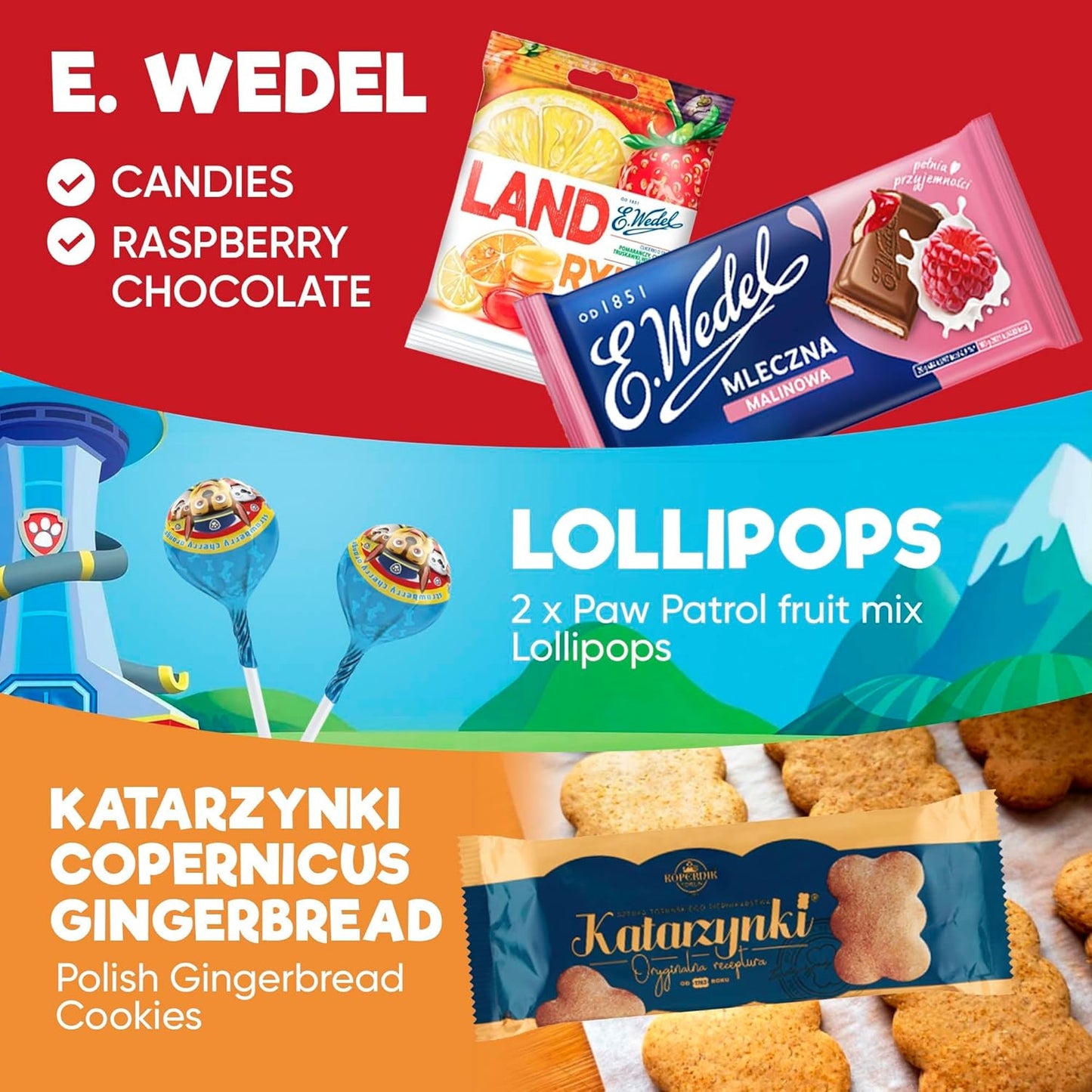 Authentic Polish Candy Box – 15 Traditional Treats from Poland
