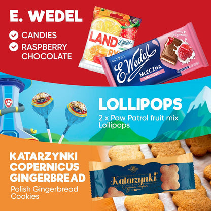Authentic Polish Candy Box – 15 Traditional Treats from Poland