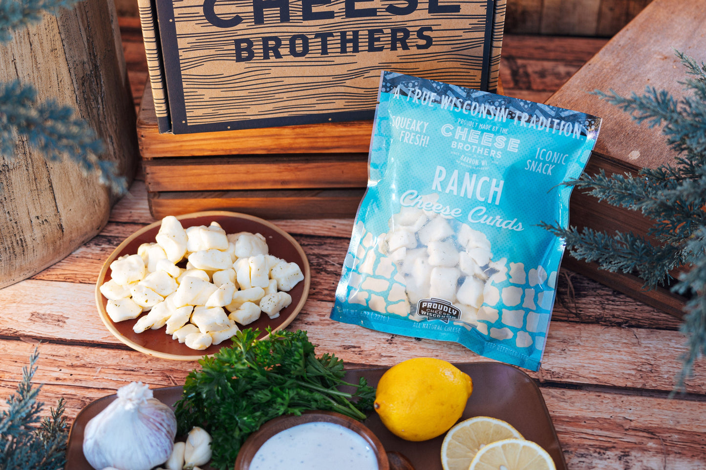 Ranch Cheese Curds - Fresh Squeaky Wisconsin Curds with Tangy Ranch Flavor