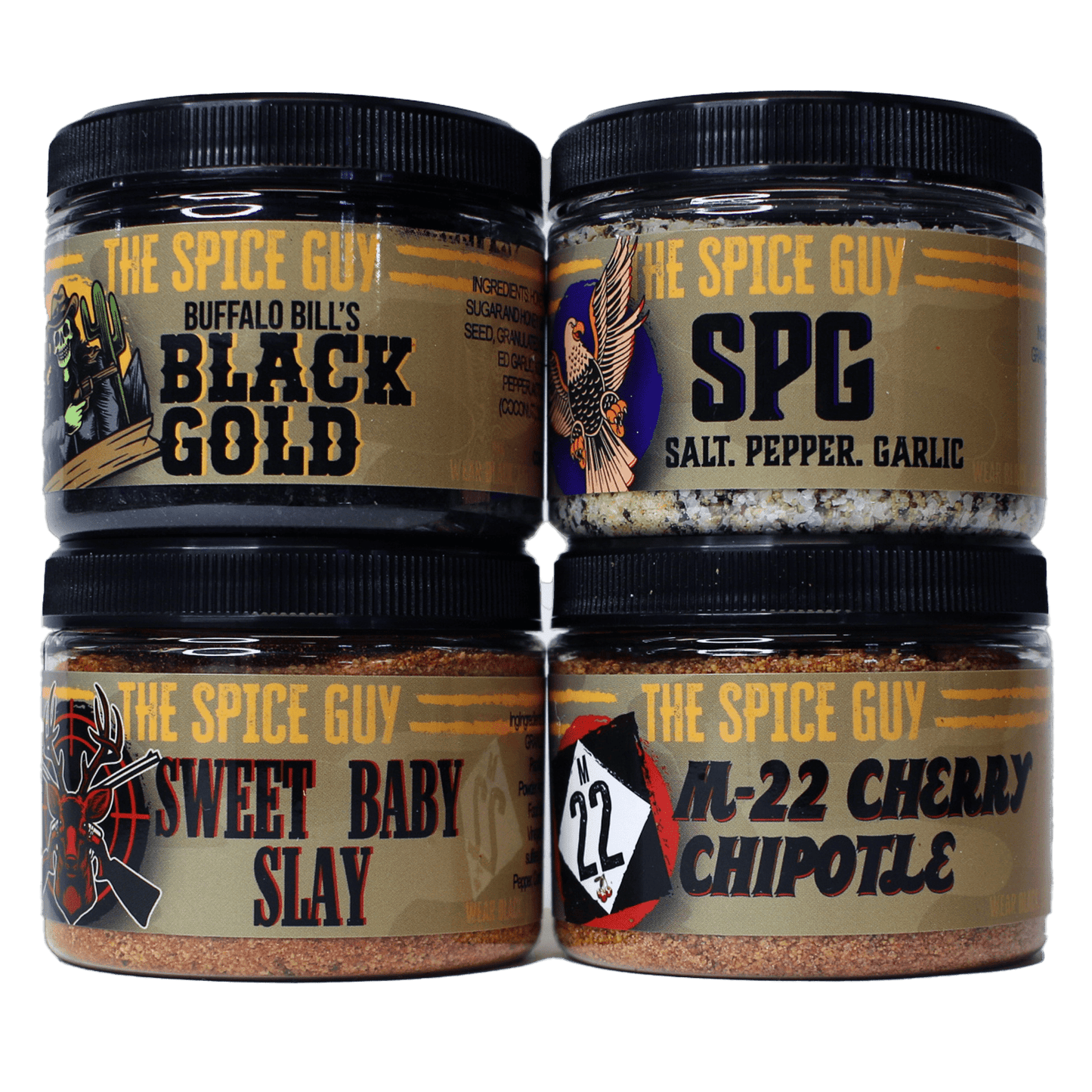Red, White & BBQ Box – All-American Rubs for Burgers, Ribs & Brisket