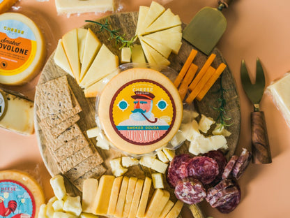 Smoked Gouda - Rich & Creamy Wood-Smoked Wisconsin Gouda Cheese