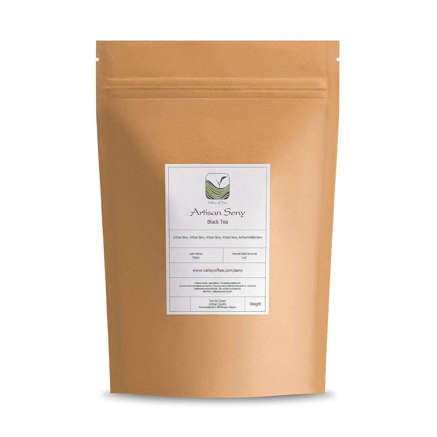 Sri Lanka Organic Black Tea Leaves – Artisan Handcrafted Grade from Nuwara Eliya, 50g - Taste The Planets