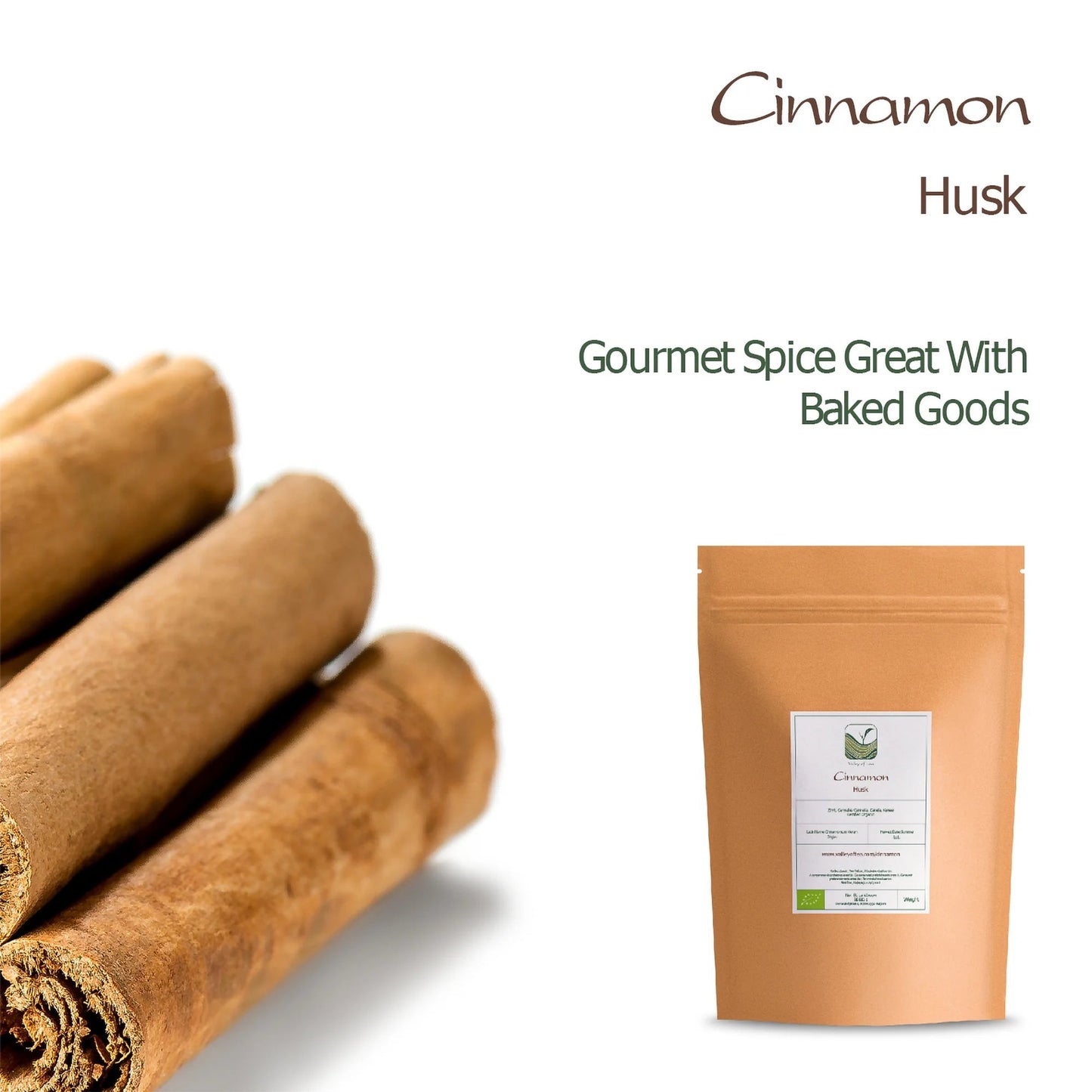 Sri Lankan Organic Ceylon Cinnamon Sticks – 350g - Taste The Planets