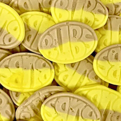 Swedish Bubs Goody Sweet Ovals Candy – Banana Flavored 90g - Taste The Planets