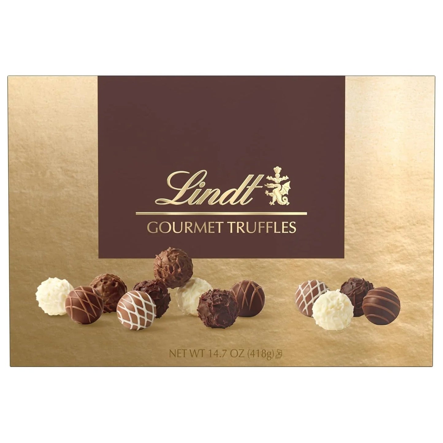 Swiss Lindt & Sprüngli Gourmet Chocolate Truffles Gift Box 26 PCS, 14.7 oz. - Taste The Planets