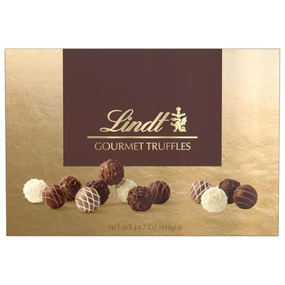Swiss Lindt & Sprüngli Gourmet Chocolate Truffles Gift Box 26 PCS, 14.7 oz. - Taste The Planets