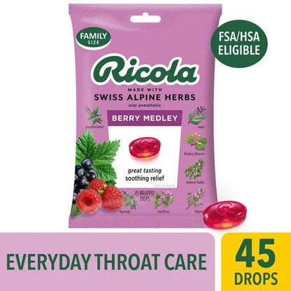 Swiss Ricola Party Size Herbal Drops – Original Herb Variety Collection - Taste The Planets