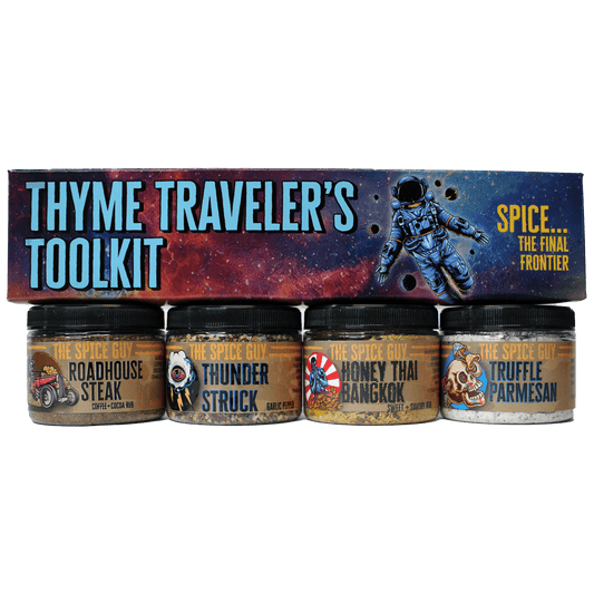 Thyme Traveler Spice Toolkit – Global Gourmet Blends for Bold Cooking