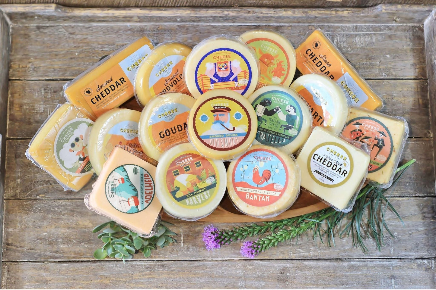 The Ultimate Wisconsin Cheese Sampler - 13 Artisan Cheeses + Reserve Blocks