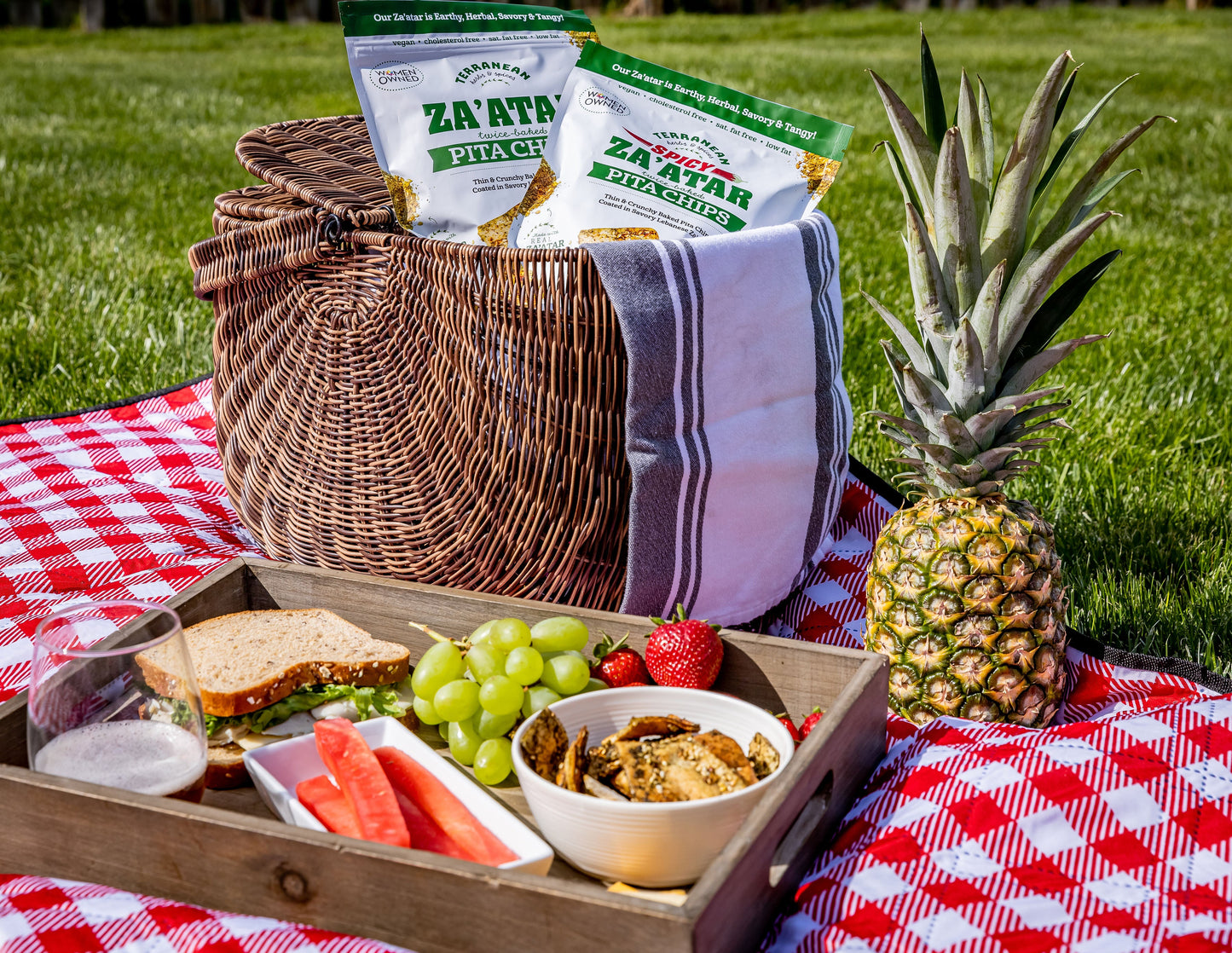 Crunchy Lebanese Za’atar Pita Chips – Vegan, Low-Fat, Authentic